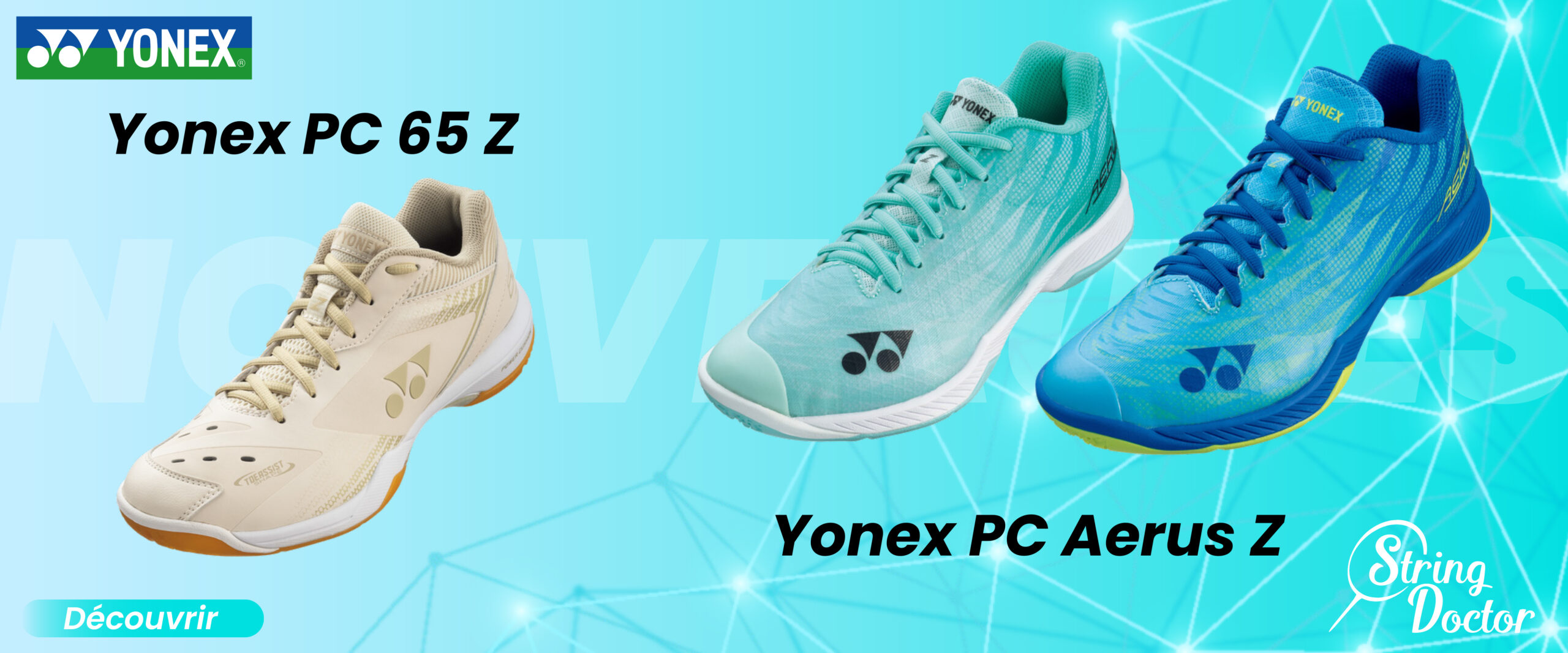 Bannière NEW Chaussures Yonex