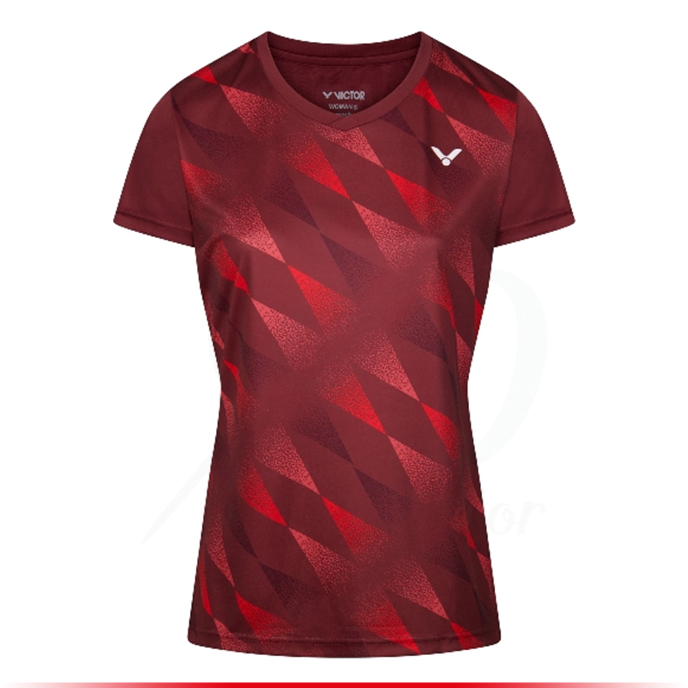 Victor T-shirt T-44102 D Women - Red