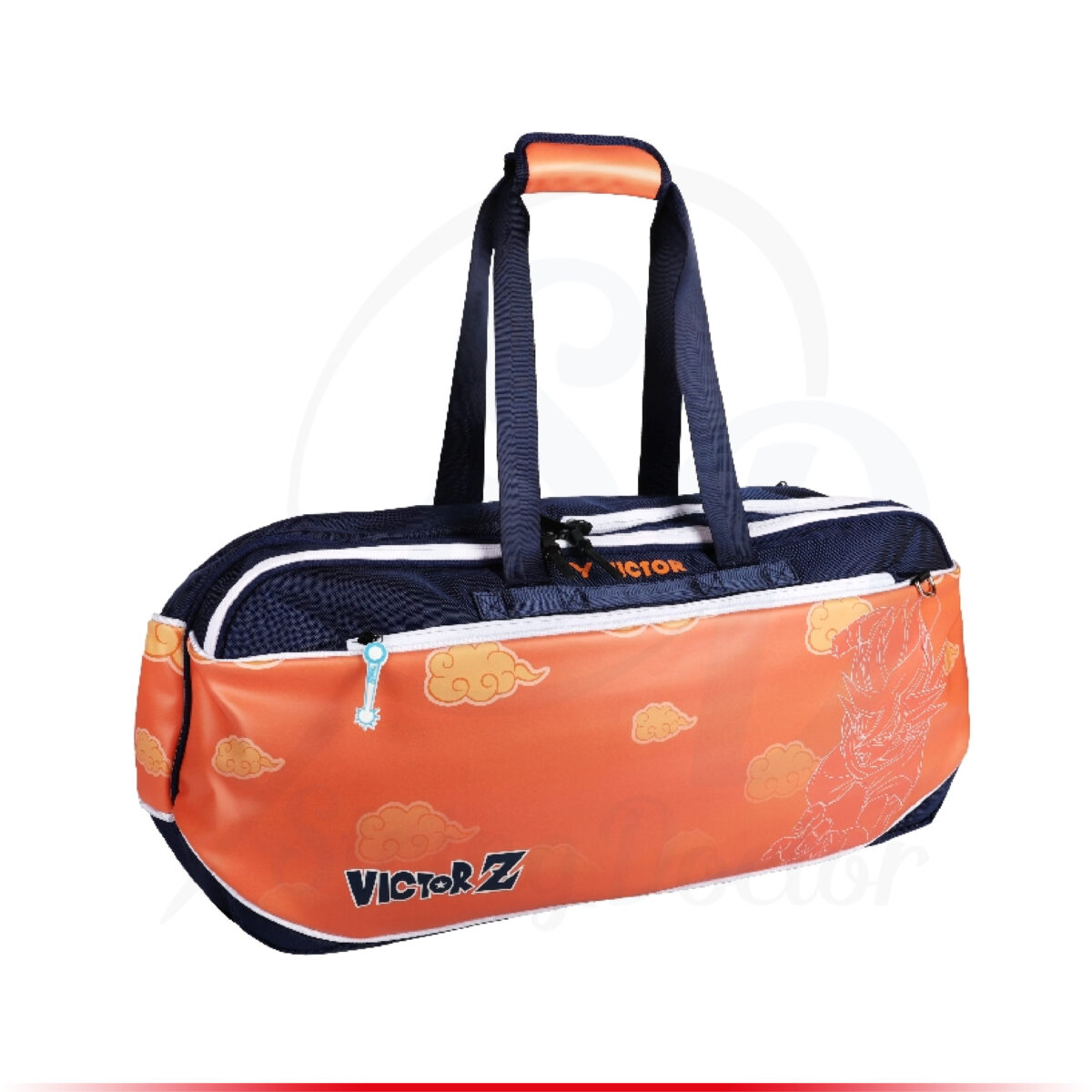 VICTOR RECTANGULAR RACKET BAG BR5639 DBZ O - ORANGE