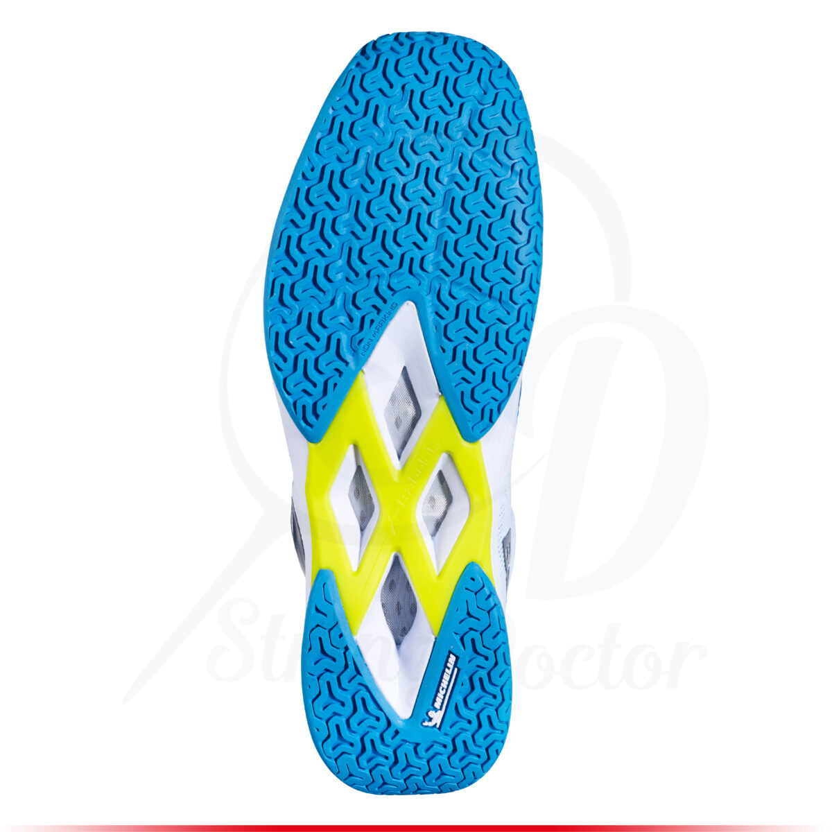Babolat Shadow Spirit 2 Men - White/Algier Blue