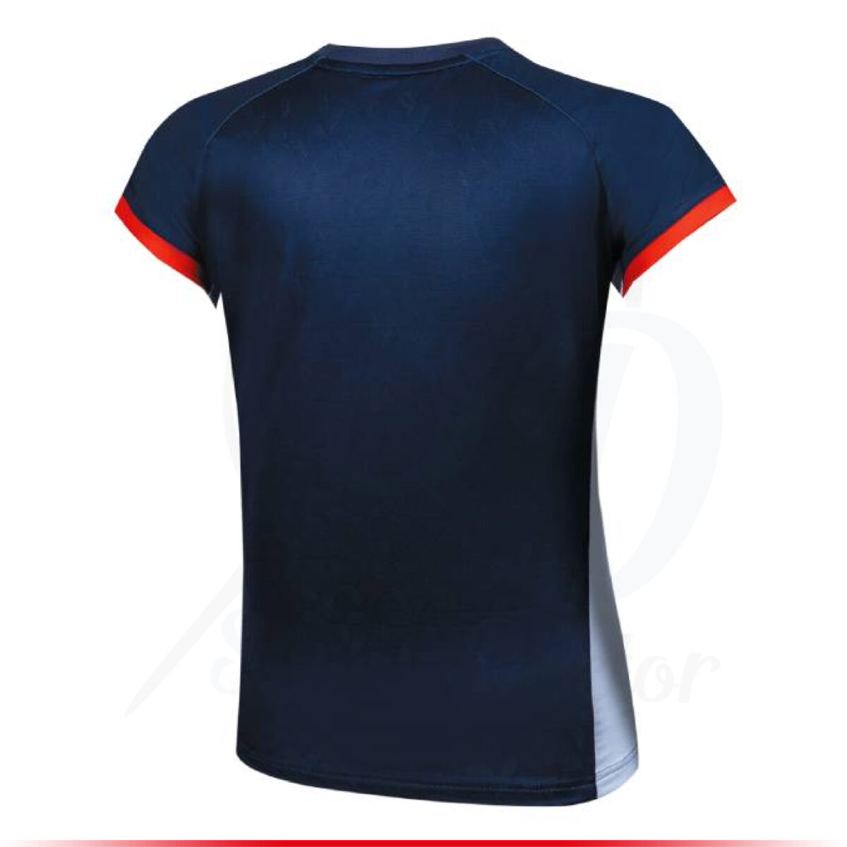 Victor T-shirt Women T-51050 TD B - Bleu/Rouge