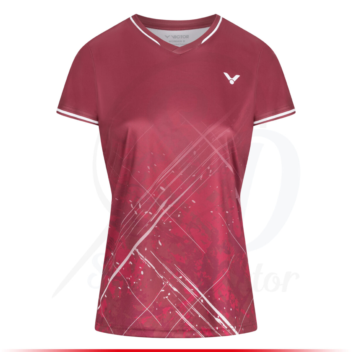 Victor T-shirt T-64103 C Women - Red