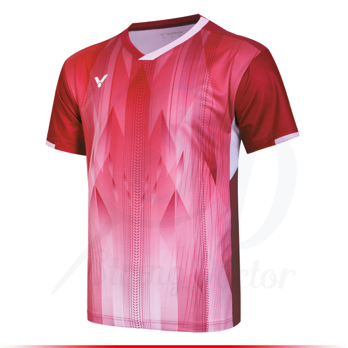 Victor T-shirt T-60002 TD D - Asia Men - Red