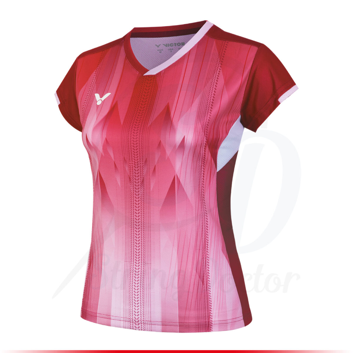 Victor T-shirt T-61002 TD D - Asia Women - Red