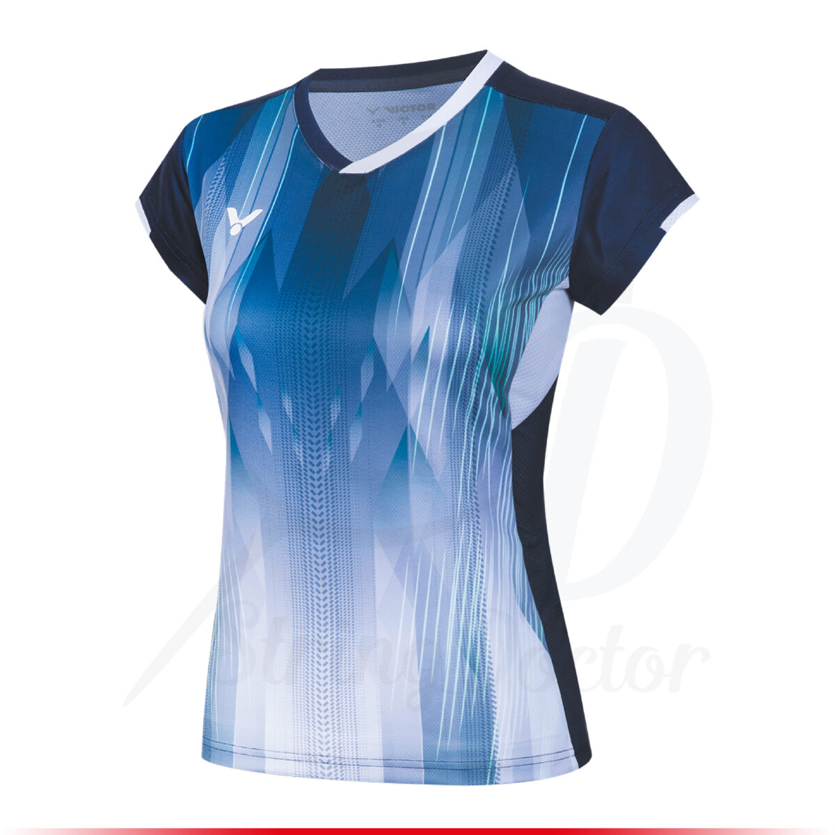 Victor T-shirt T-61002 TD F - Asia Women - Blue