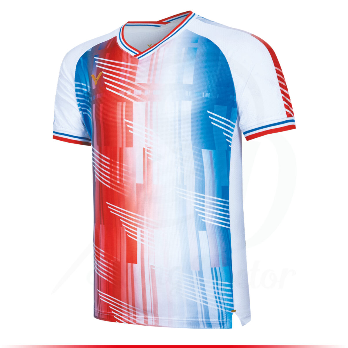 Victor T-shirt T-60001 A Men - White - FRANCE