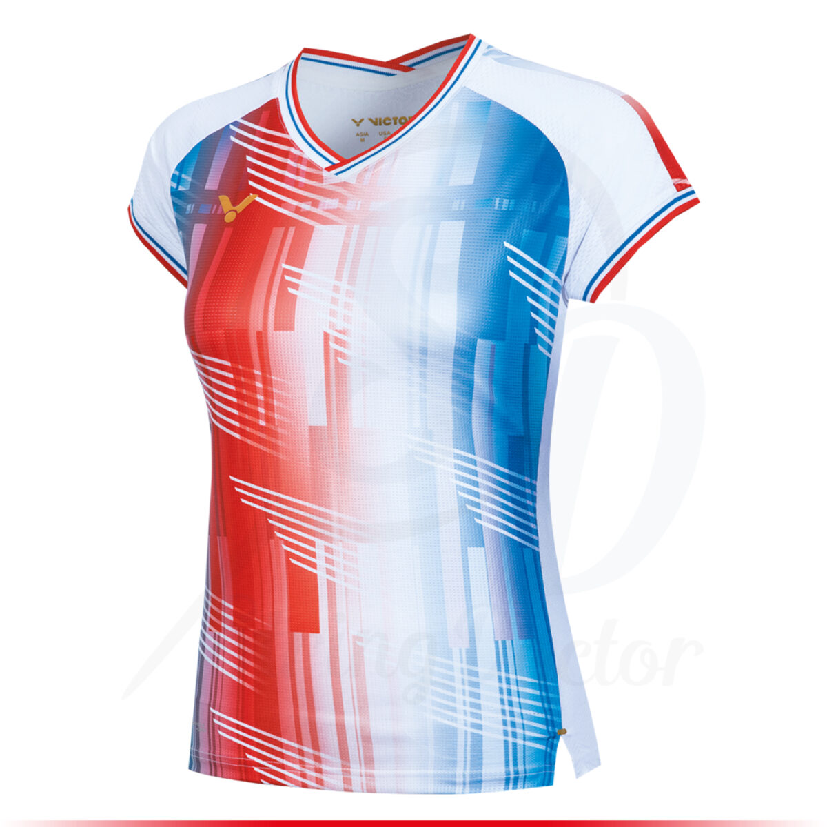 Victor T-shirt T-61001 A Women - White - FRANCE