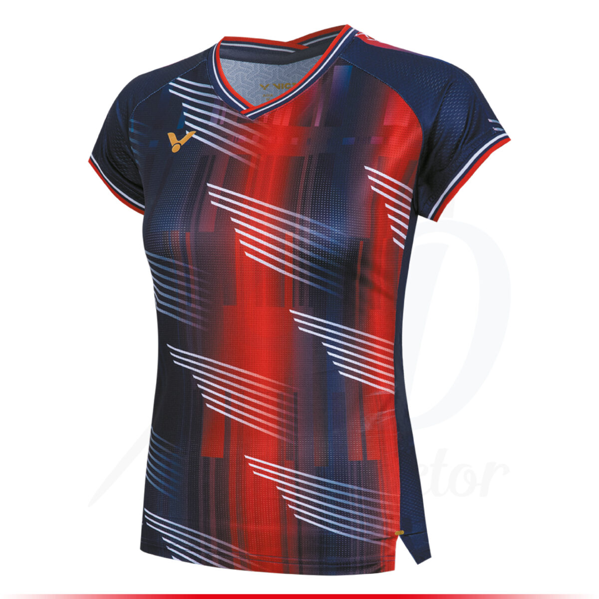 Victor T-shirt T-61001 B Women - Blue - FRANCE