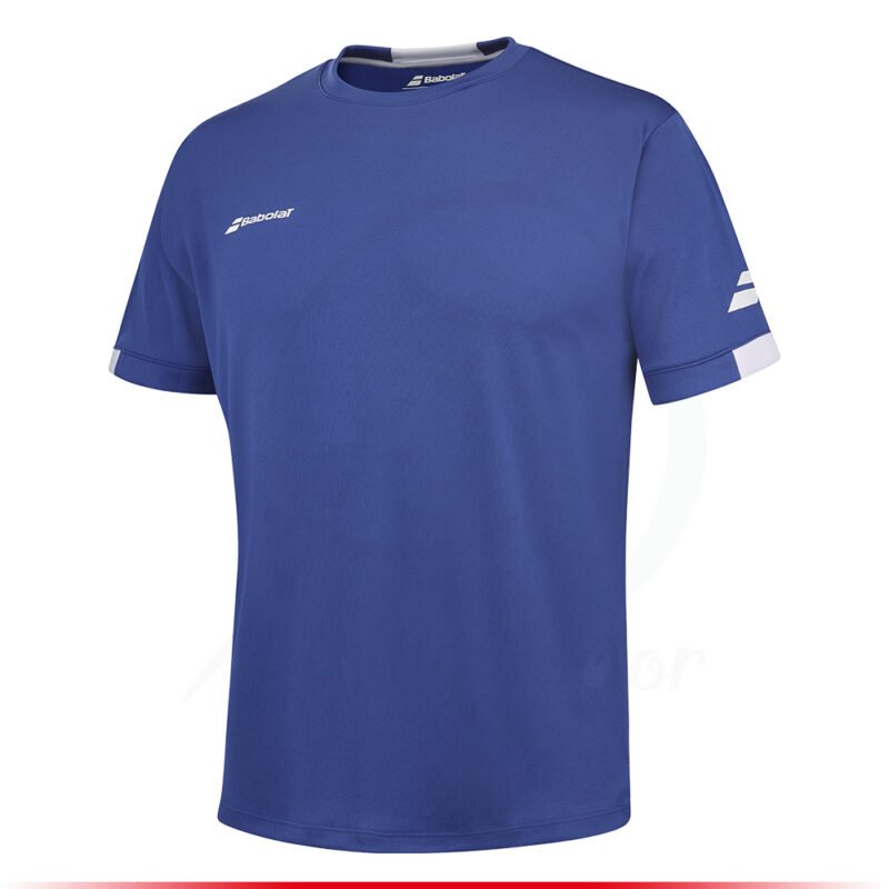 Babolat Play Crew Neck Tee Men Blue
