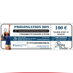 Prolongation Bon Cadeau / Bon d'Achat