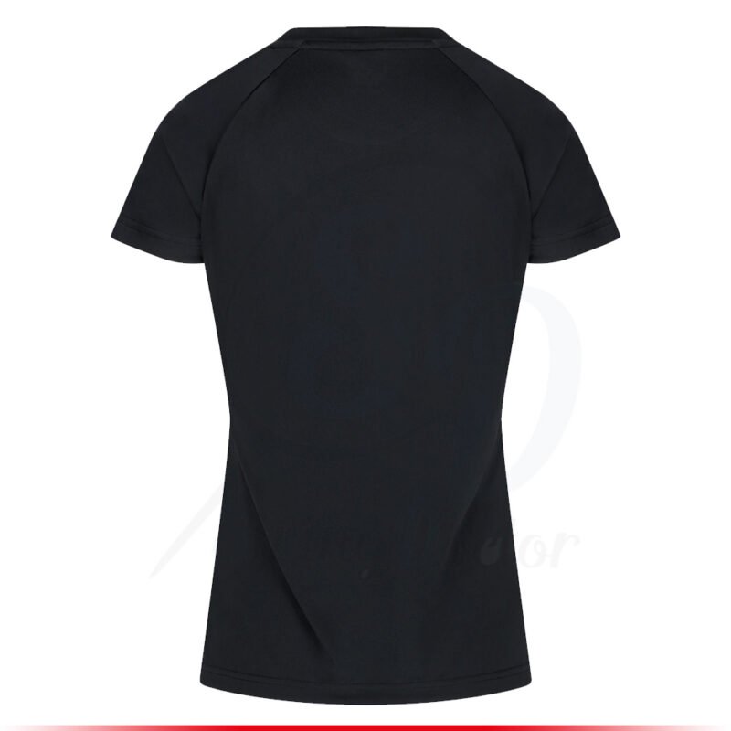 victor-34101-C-Women-Black-green2.jpg Victor T-shirt T-34101 C Women Black Green