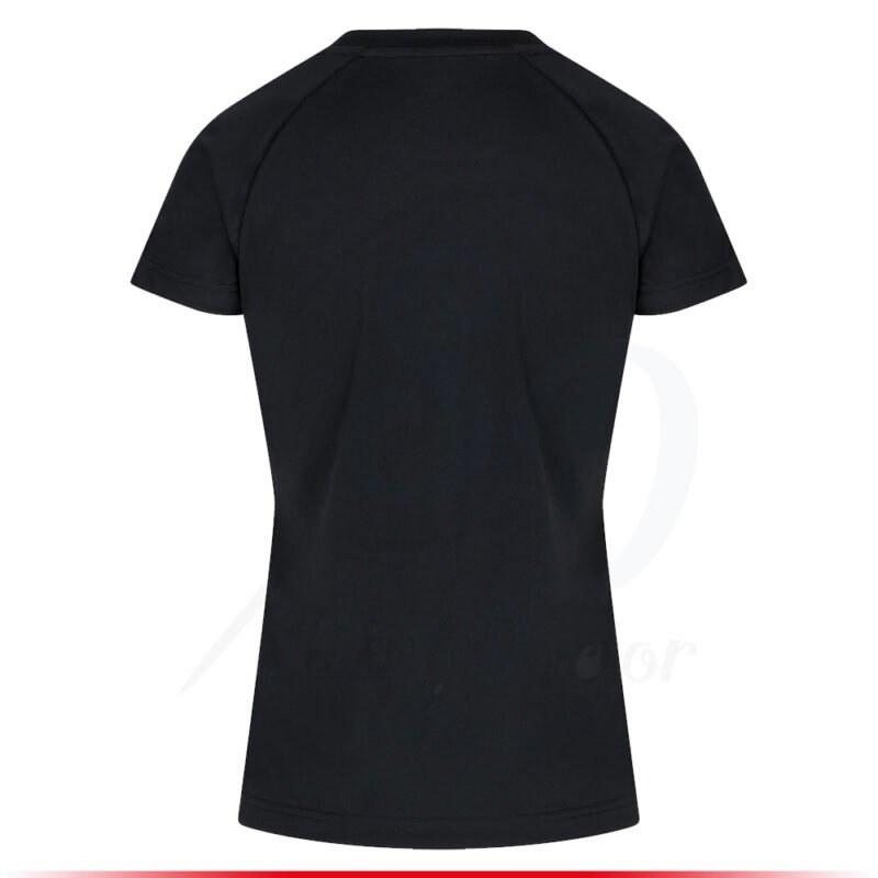 Victor T-shirt T-34102 CD Women Black Red
