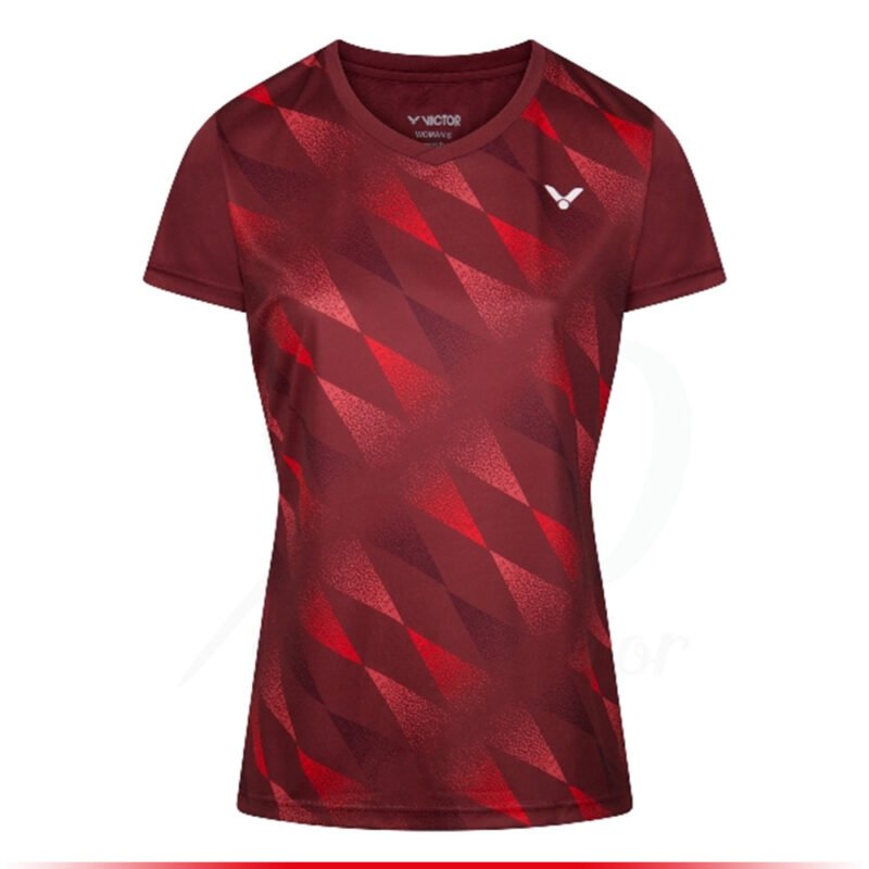 Victor T-shirt T-44102 D Women - Red