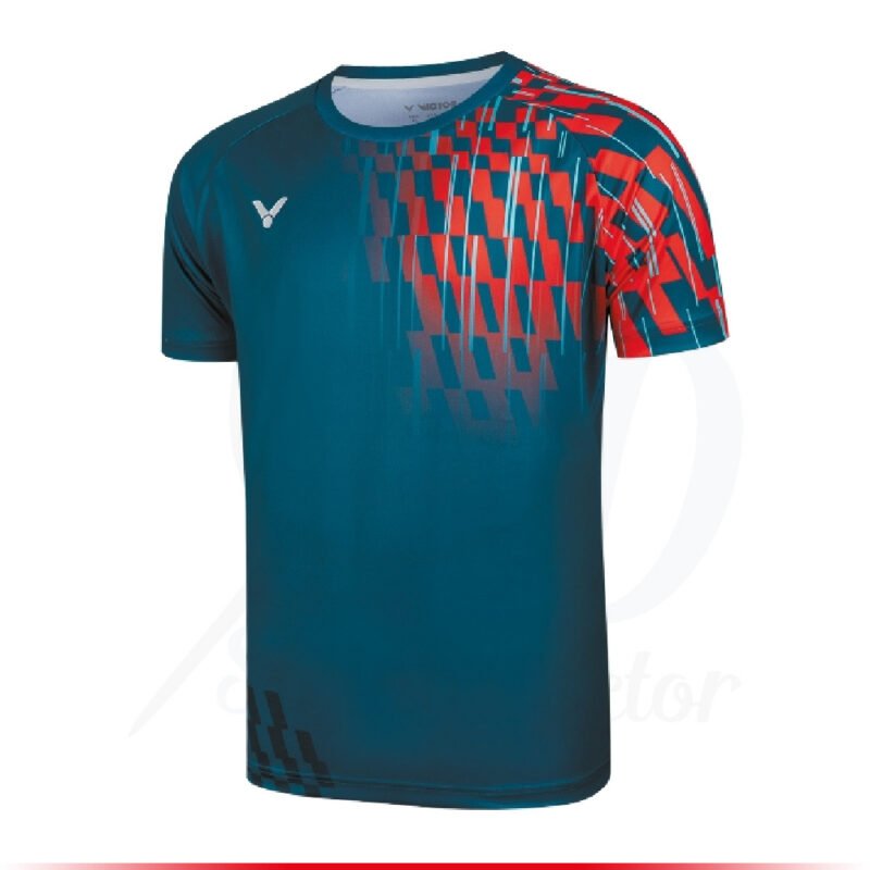 Victor T-shirt T-50001 TD G - Asia Men - Blue/Green