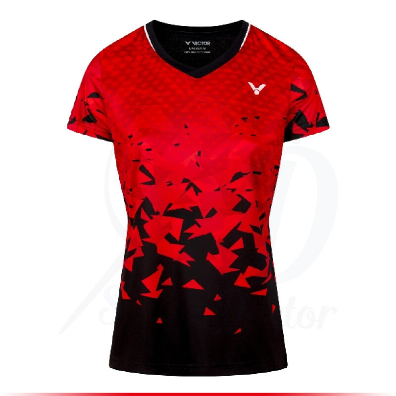 Victor T-shirt T-54101 D Women - Red