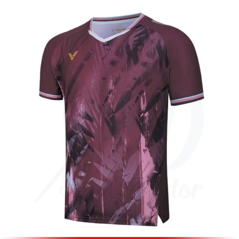 victor-tshirt-T-55000-D-Men-Red-scaled-1.jpg Victor T-shirt T-55000 D Men - Red