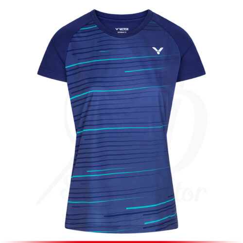 victor-tshirt-women-34100-blue-scaled-1.jpg Victor T-shirt T-34100 B Women Blue
