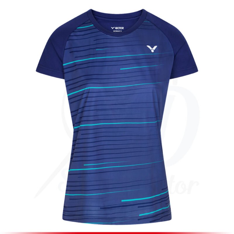 victor-tshirt-women-34100-blue-scaled-1.jpg Victor T-shirt T-34100 B Women Blue
