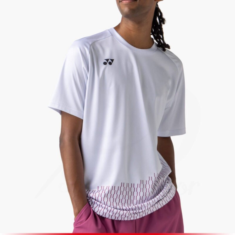 yonex-tee-shirt-uni-16863ex-white-5-scaled-1.jpg Yonex Tee-Shirt Mixte 16863EX - White