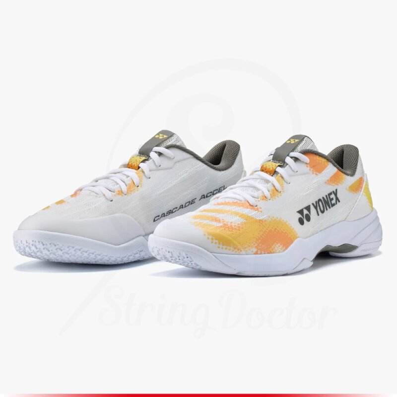 yonex-cascade-accel-unisex-white-orange Yonex PC Cascade Accel - White Orange