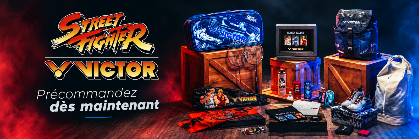 Banner Collection Victor x Street Fighter