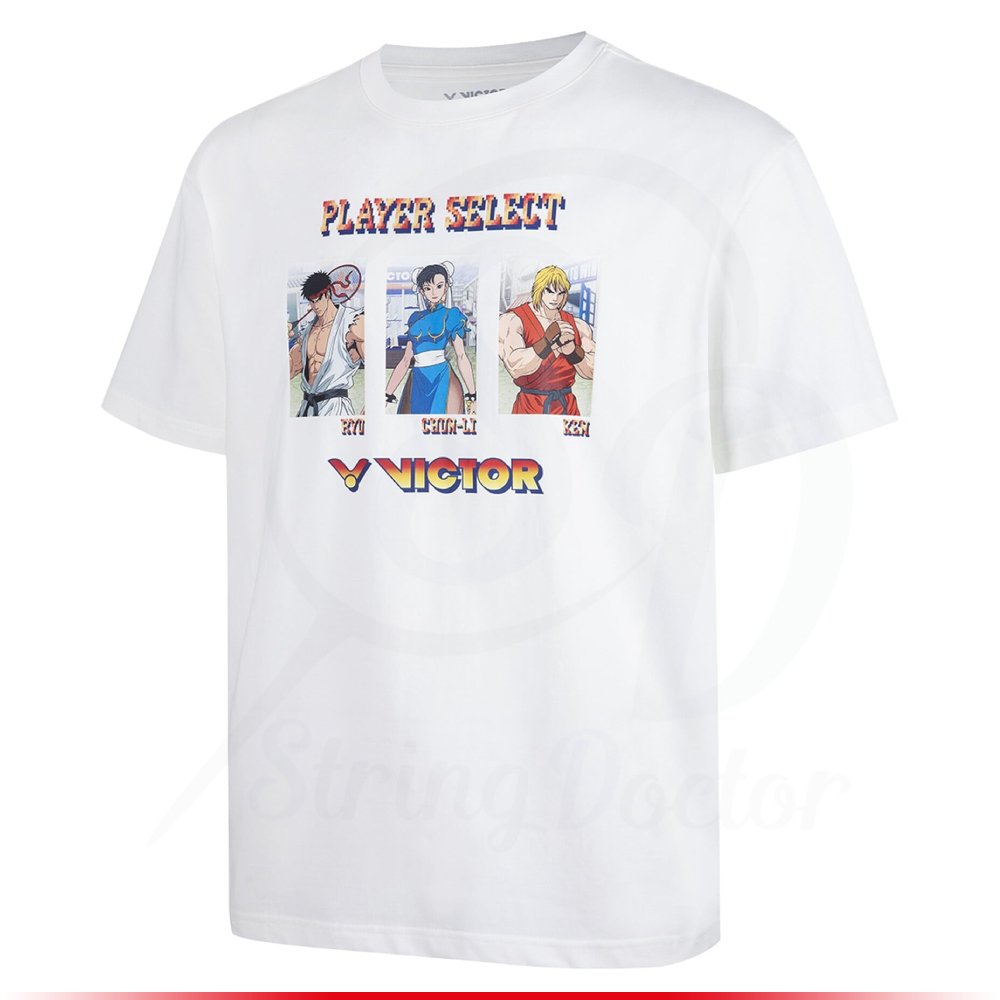 Victor T-shirt T-2601STF A - White